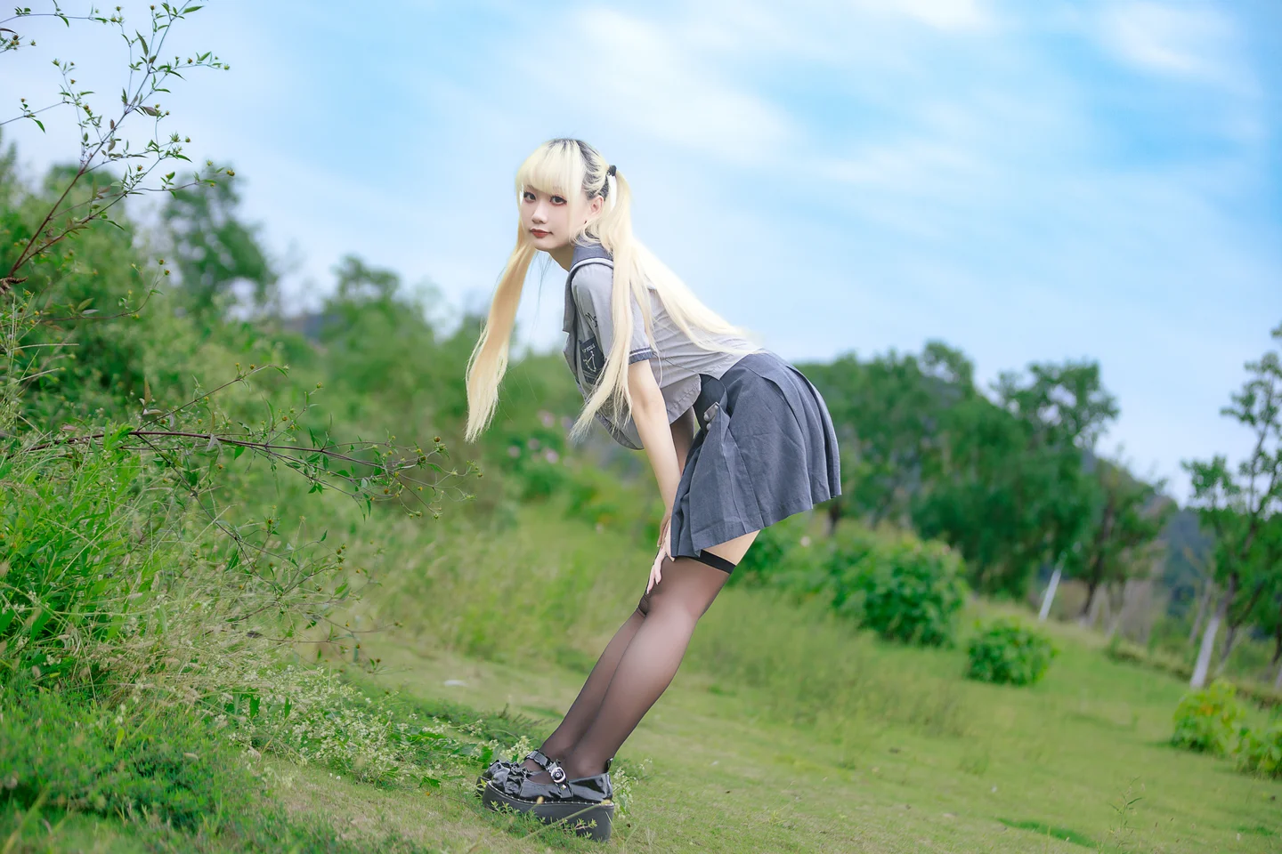 阿雪雪 - No.024 湿地JK [78P-1.77GB] tg@simisebaisi 【丝足阁】010.webp